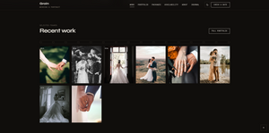 GRAIN contact-sheet portfolio grid