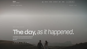 GRAIN photography theme video preview
