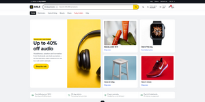 AISLE marketplace Shopify theme homepage
