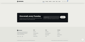 REPWORK theme in dark mode